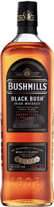 Bushmills Black Bush Irish Whiskey 40% vol. 0,7l