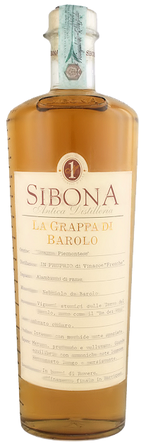 Sibona Grappa di Barolo 40% vol. 1,5 Liter