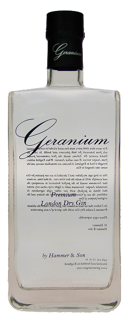 Geranium Gin 44,0% vol. Premium London Dry Gin 0,7L