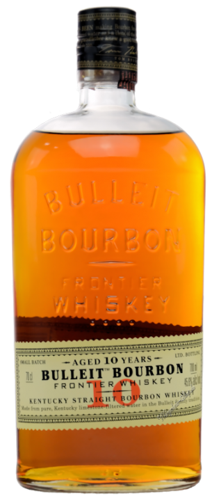 Bulleit Kentucky Straight Bourbon Whiskey 45,6% vol. 10 Jahre 0,7l