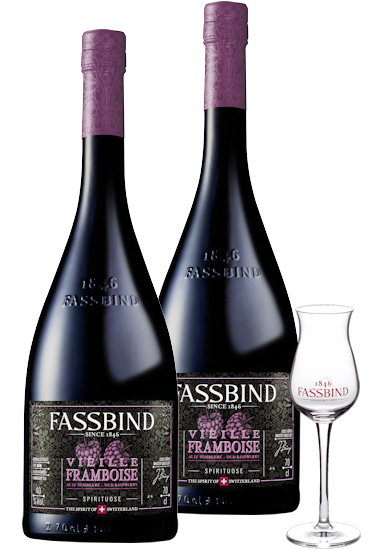 Fassbind Vieille Framboise Genießer Paket 40% vol.