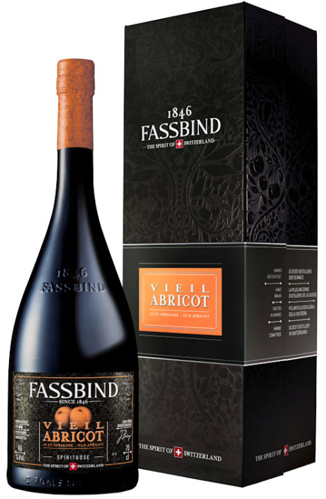 Fassbind Vieille Abricot in Geschenkpackung