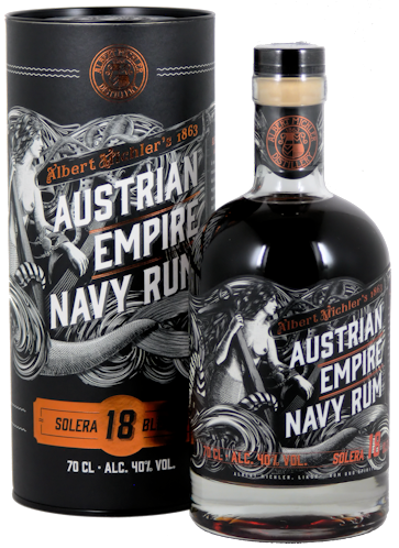 Austrian Empire Navy Rum Solera 18 Solera 40% vol. 0,7l