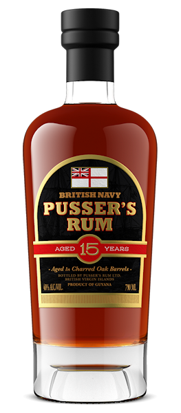 Pussers Rum 15 Years Old British Navy 40% vol. 0,7l