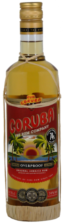 Coruba NPU Jamaica Rum 74% vol. 0,7l
