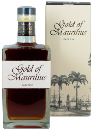 Gold of Mauritius Dark Rum 40% vol. 0,7l