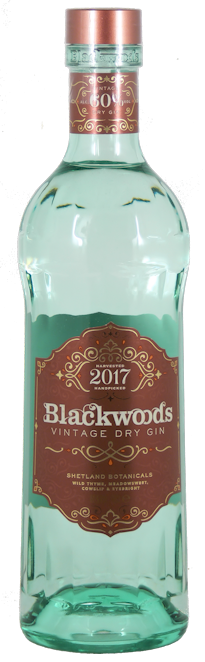 Blackwoods Vintage Dry Gin 60% vol. 0,7l