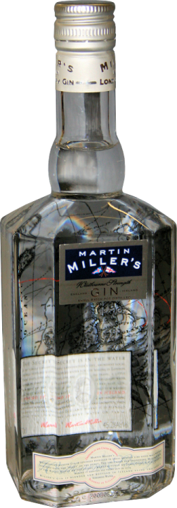 Martin Millers Dry Gin Westbourne Strength  45,2% vol.