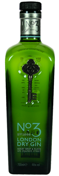 No.3 London Dry Gin 46% vol. 0,7l