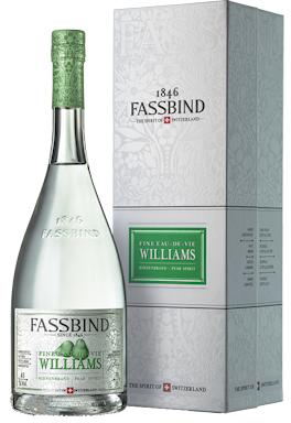 Fassbind Fine Eau de Vie Williams / Birnenbrand 43% vol. 0,7 Liter