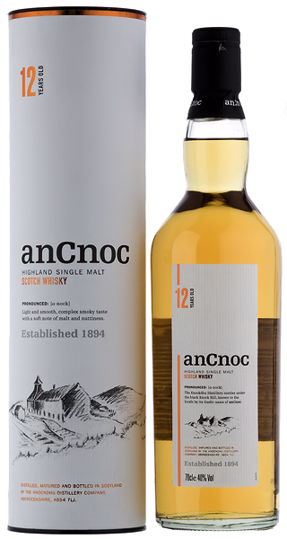 anCnoc 12 Jahre Highland Single Malt Whisky 40% vol.
