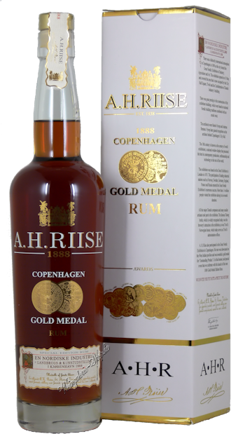 A.H. Riise 1888 Copenhagen Gold Medal Rum 40% vol. 0,7l | Weitere Spirituosen