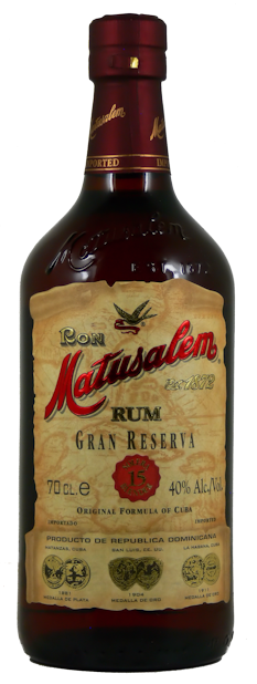 Matusalem Rum Gran Reserva Solera 15 40% vol. 0,7l