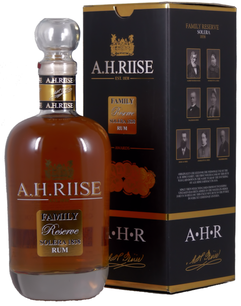 A.H. Riise Family Reserve Rum Solera 1838 42% vol. 0,7l