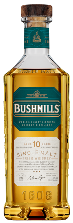 Bushmills Malt 10 Jahre Irish Whiskey 40% vol. 0,7l